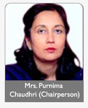 Mrs. Purnima Chaudhri (Chairperson)